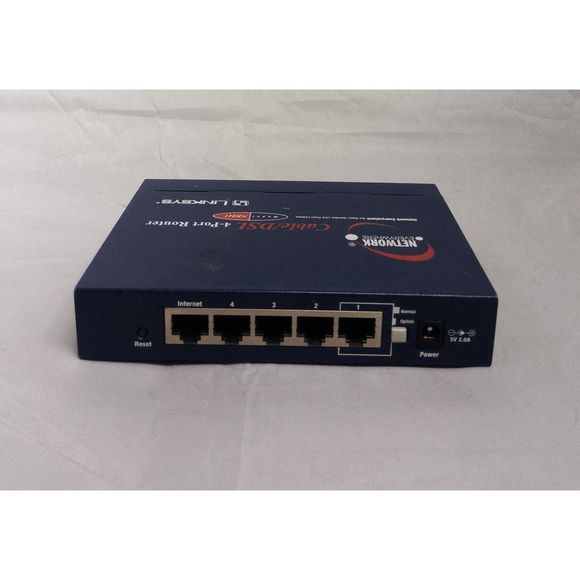 LinkSys Network Everywhere Cable/DSL 4-Port Router - Picture 3 of 3